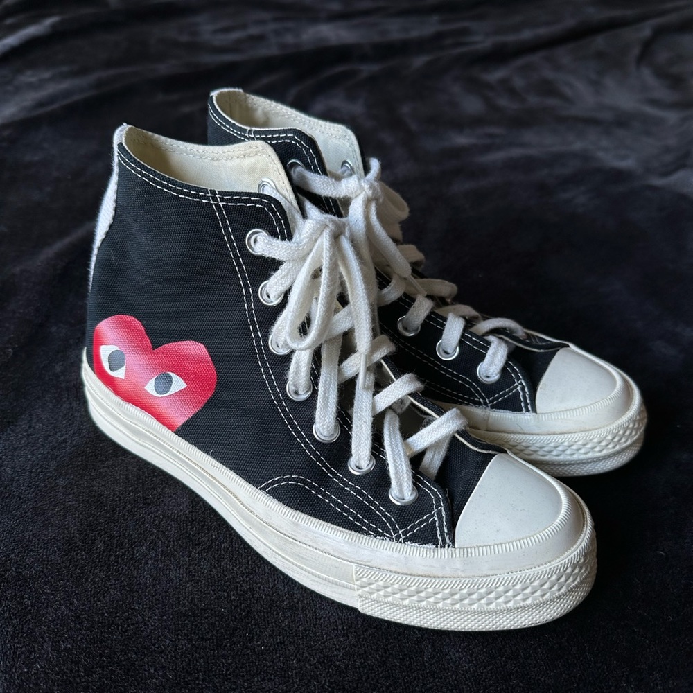 CONVERSE x PLAY COMME DES GARÇONS- W Size 6